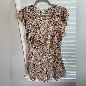 Women’s Romper - Giraffe Print - Size L